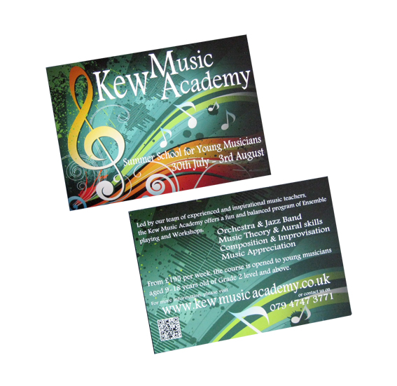 Flyer Printing hits the right note